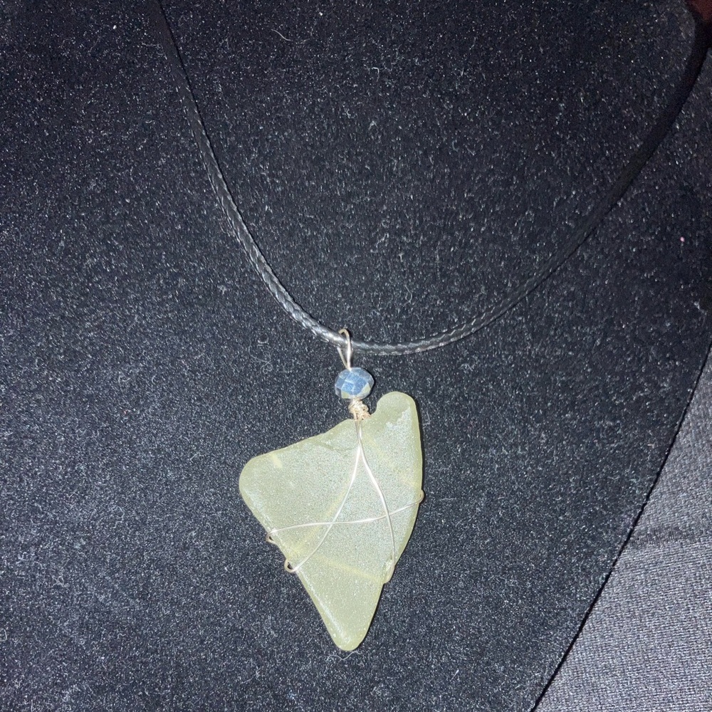 #3 Handmade seaglass necklace new stock